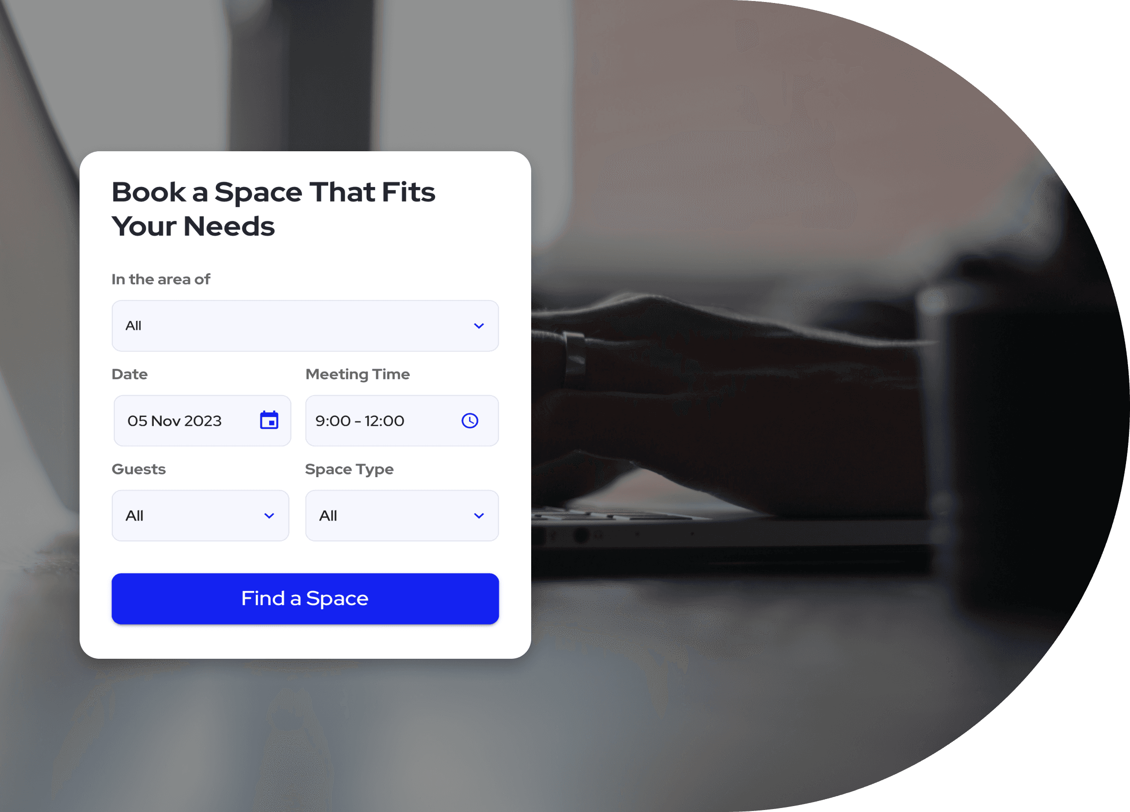 Meet our workspace booking engine
